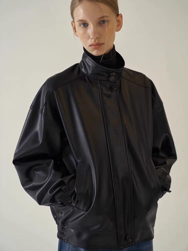 Women's Leather Jacket Skjora