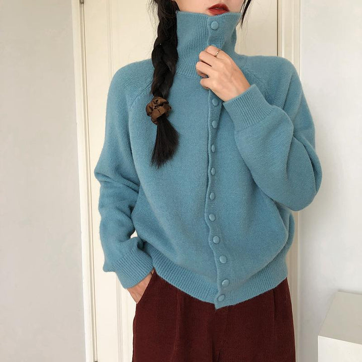 Damer Knappe Cardigan med moderne snitt og fine tekstur Skjora