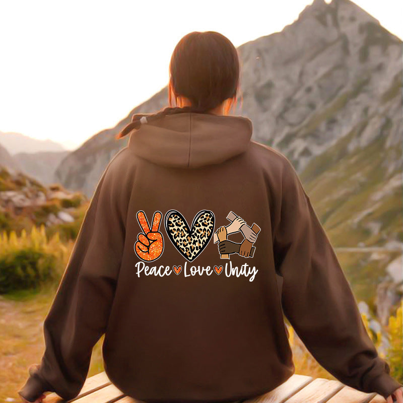 Damegenser med høykvalitets Peace-Love-Unity design Skjora