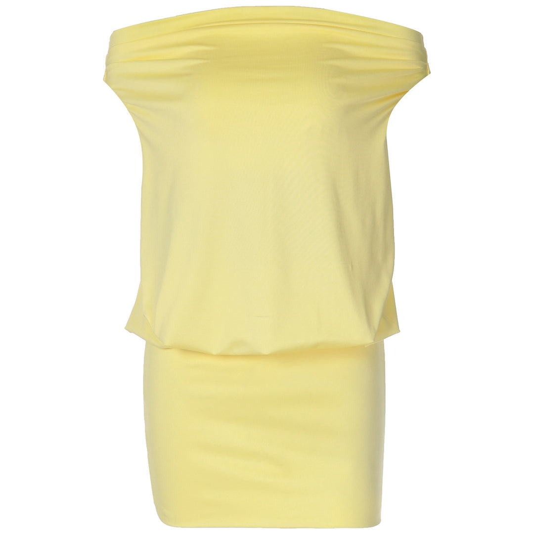 Damer Off-Shoulder Minikjole med flytende design Skjora