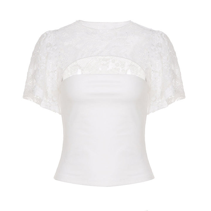Dame spissbluse med vide ermer og elegant snitt Skjora