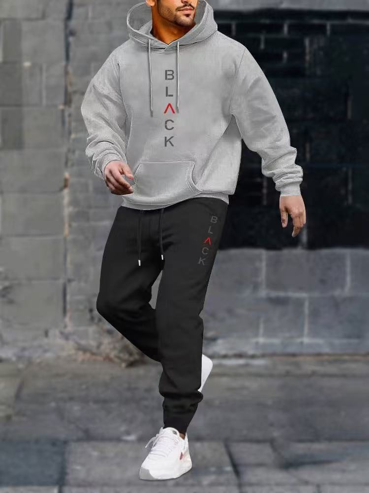 Men's hettegenser og joggebukse sett Skjora
