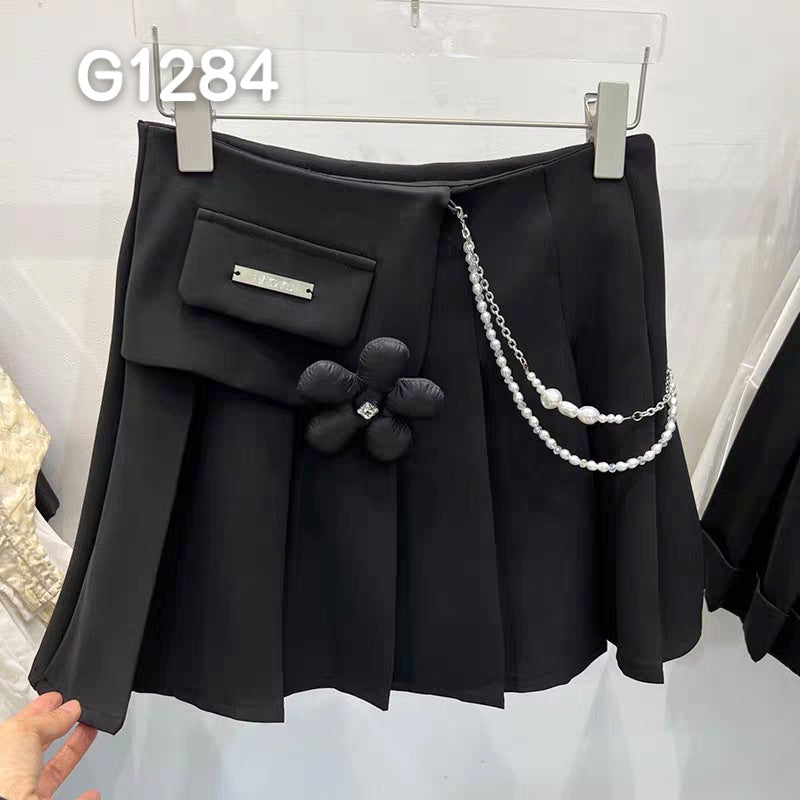 Damen Elegant Korsett-Bluse med gjennomsiktige ermer Skjora