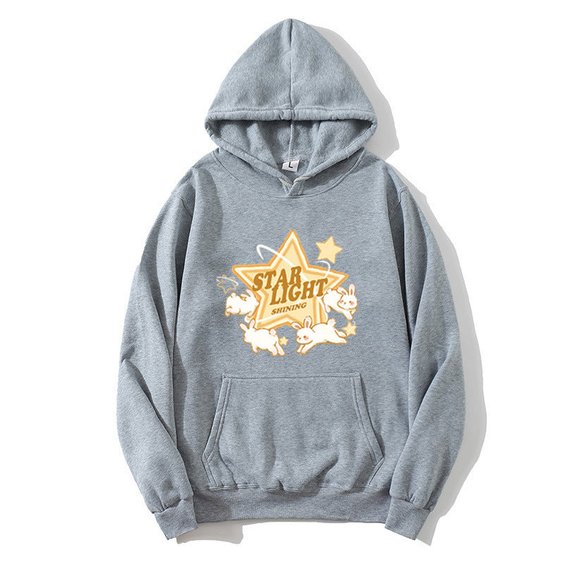 Damen Kapuzenpullover mit verspieltem Märchenmotiv Skjora