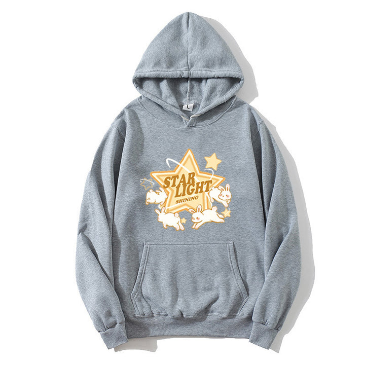 Damen Kapuzenpullover mit verspieltem Märchenmotiv Skjora