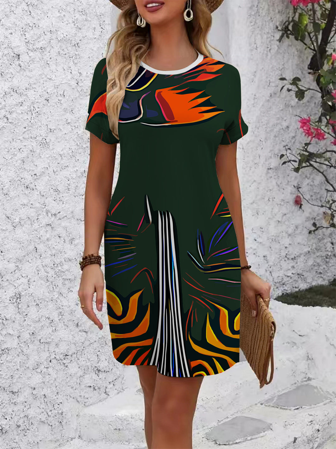 Damen Sommerkleid Skjora