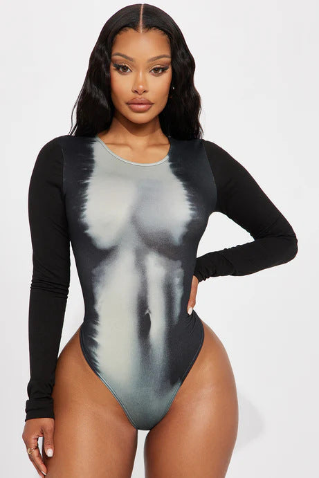Damer Langermet Bodysuit Skjora