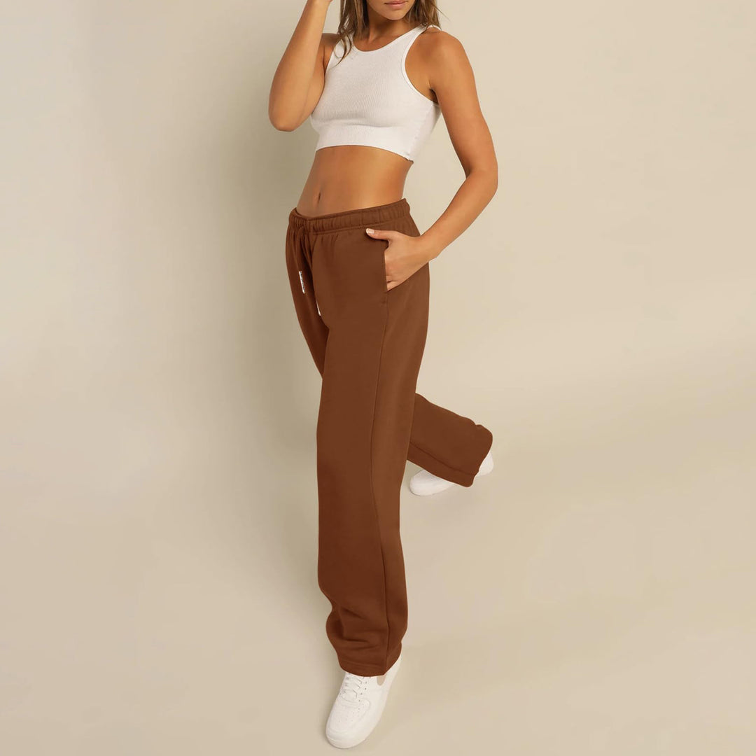 Damer vidt skårne Sweatpants Skjora
