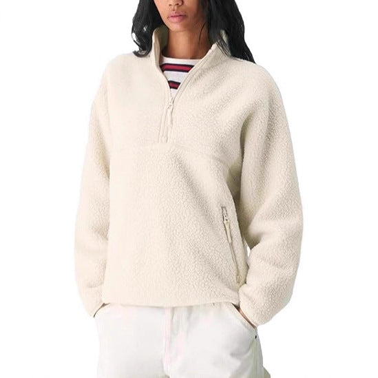Kvinne Fleece Genser Skjora