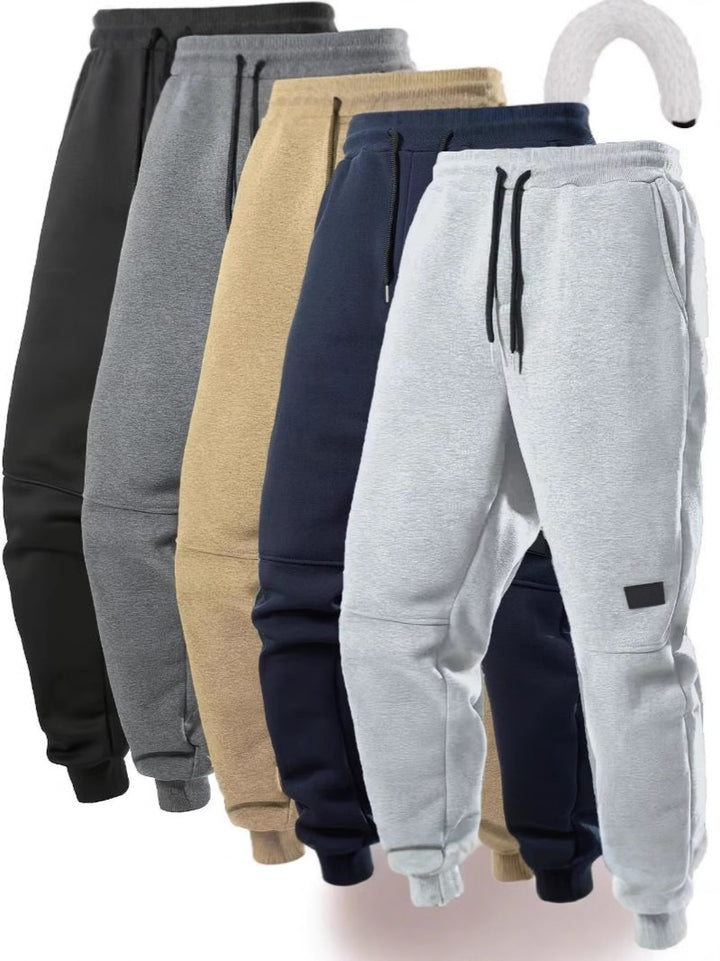 Kvinnors bekväma Slim-Fit joggers med sidfickor och elastisk midja Skjora