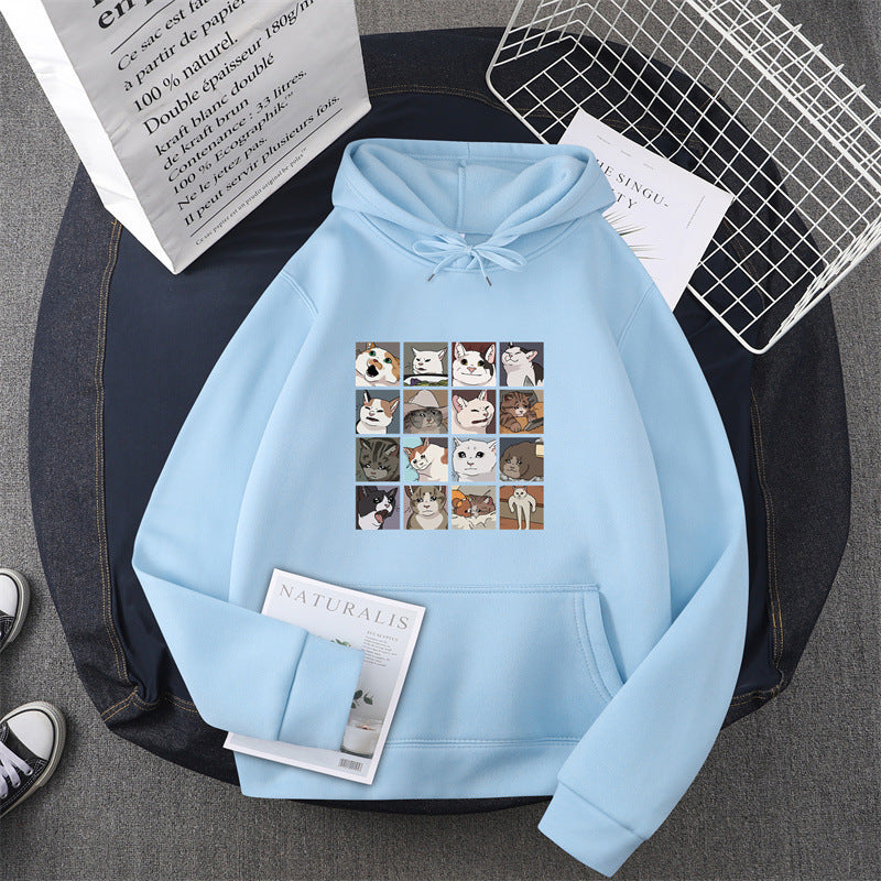 Kvinnes Sweatshirt med Dyremotiv Skjora