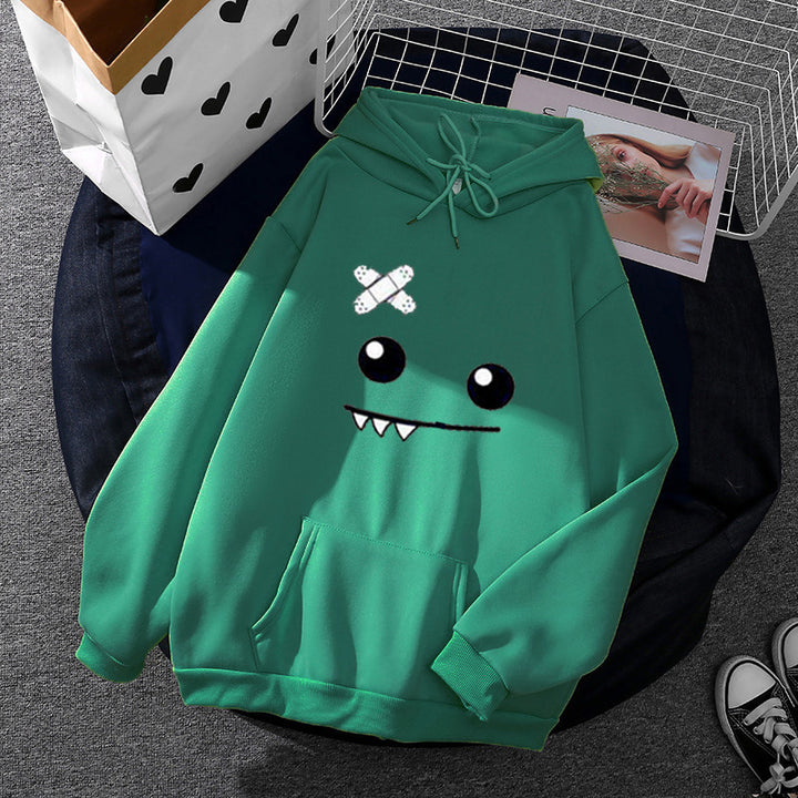 Kvinnegenser med leken monsterdesign Skjora