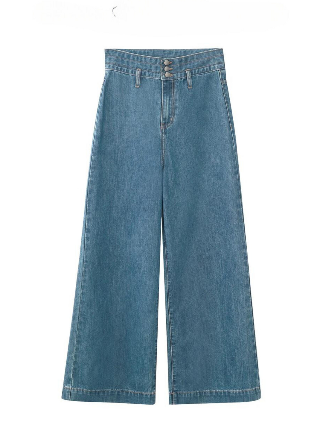 Høytlivs vide jeans