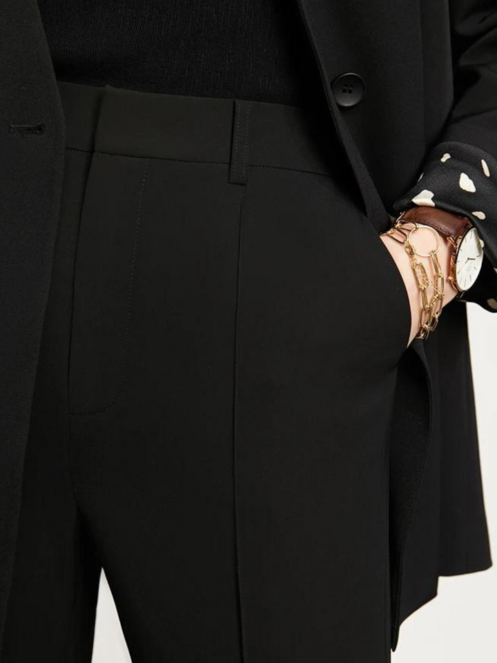 Høytlivs vide skreddersydde bukser