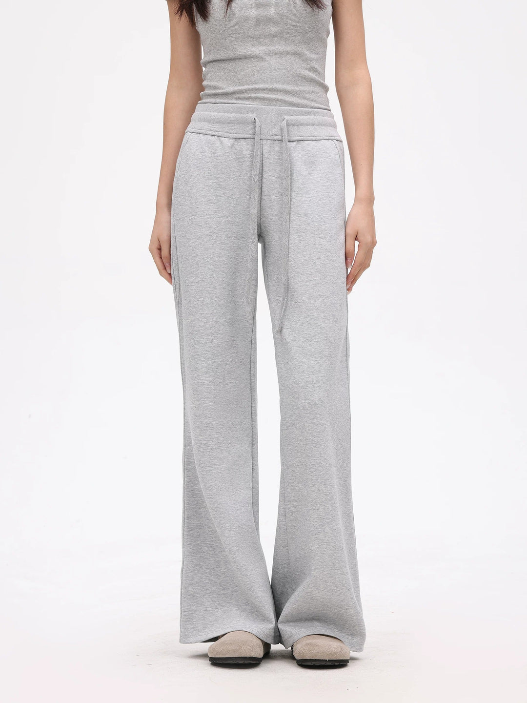 Dame Off-Shoulder Tre-delt Sett med Bukse