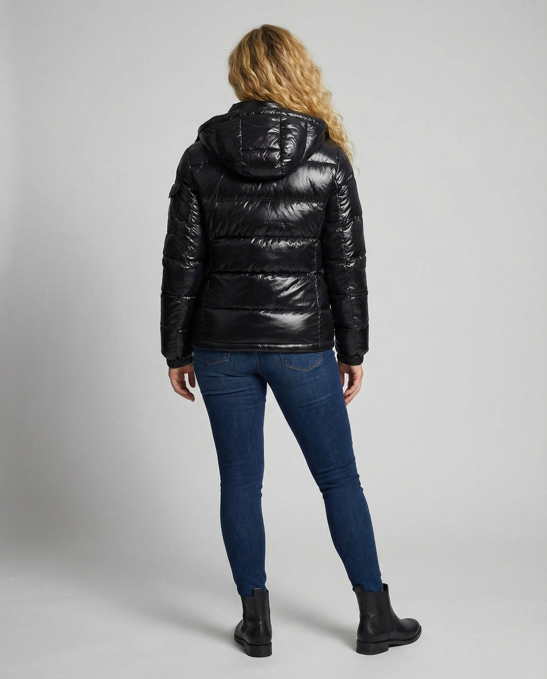 Varm Polstret Puffjakke Dame